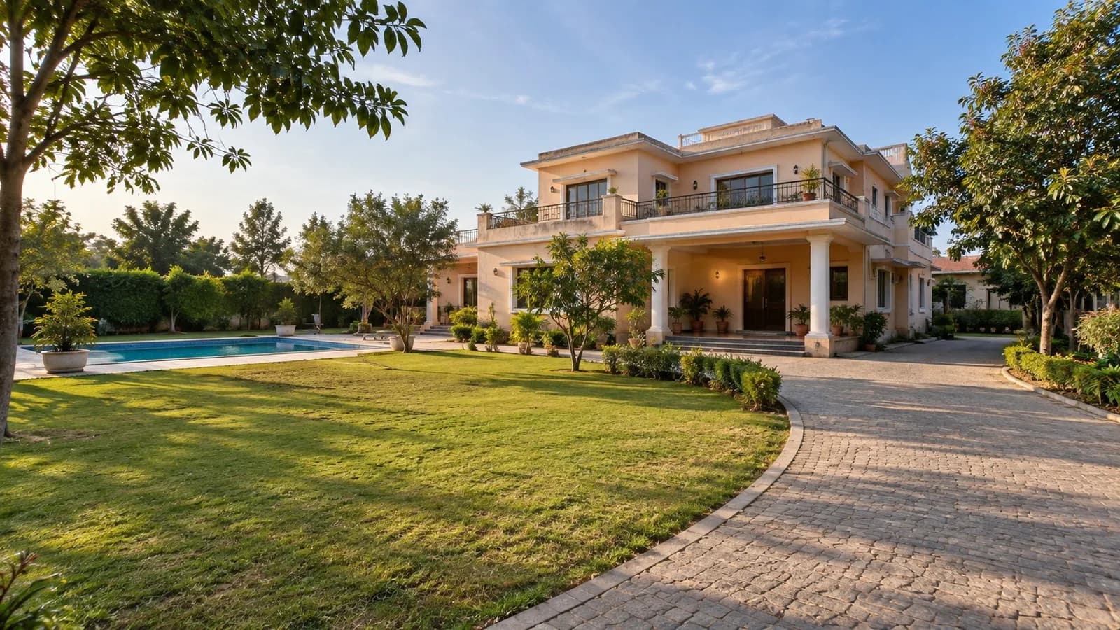 2,420 sq yd farmhouse at Vatika Westin Sohna Resort — illustrative photograph