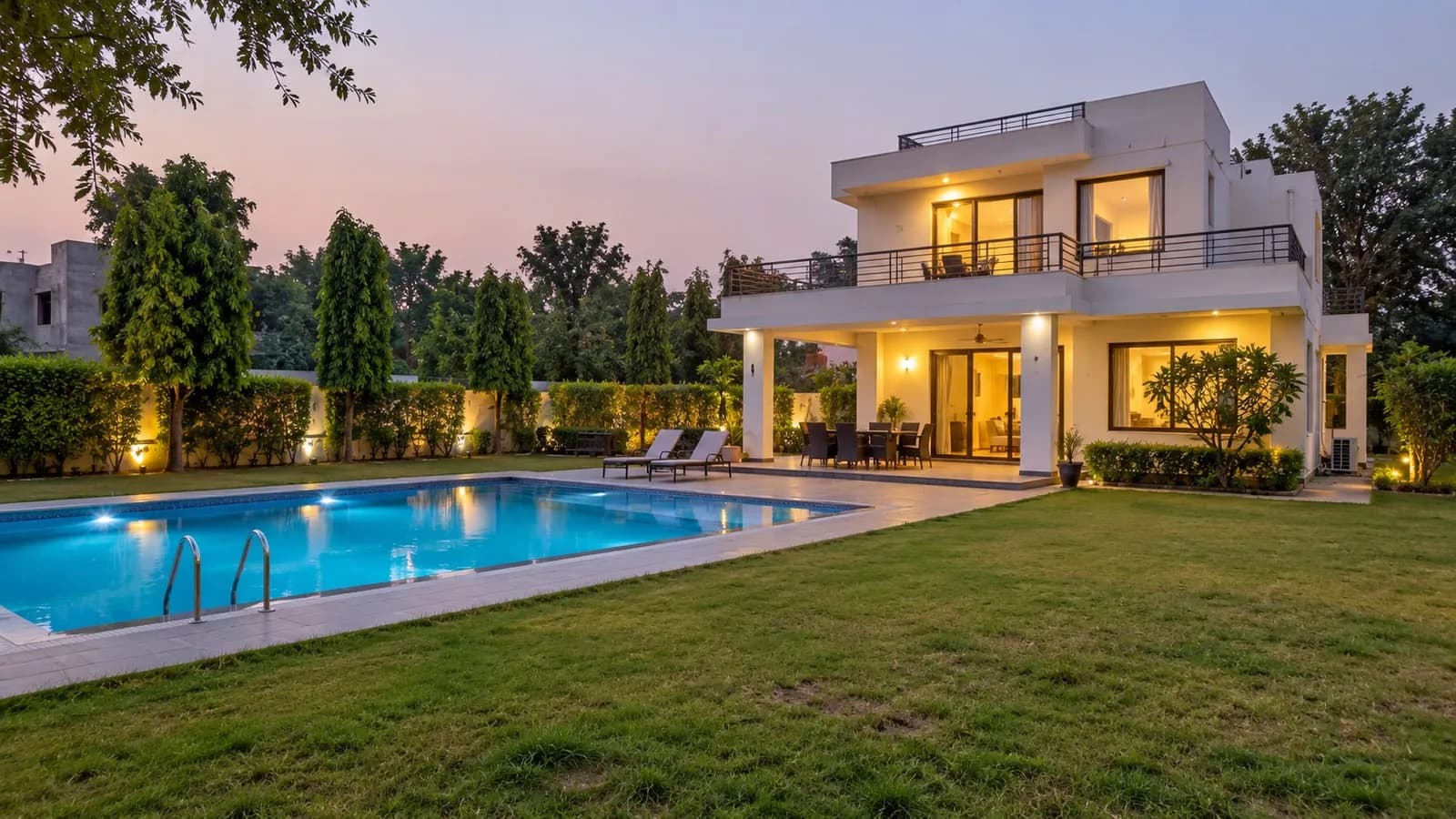 2,420 sq yd farmhouse at Vatika Westin Sohna Resort — illustrative photograph