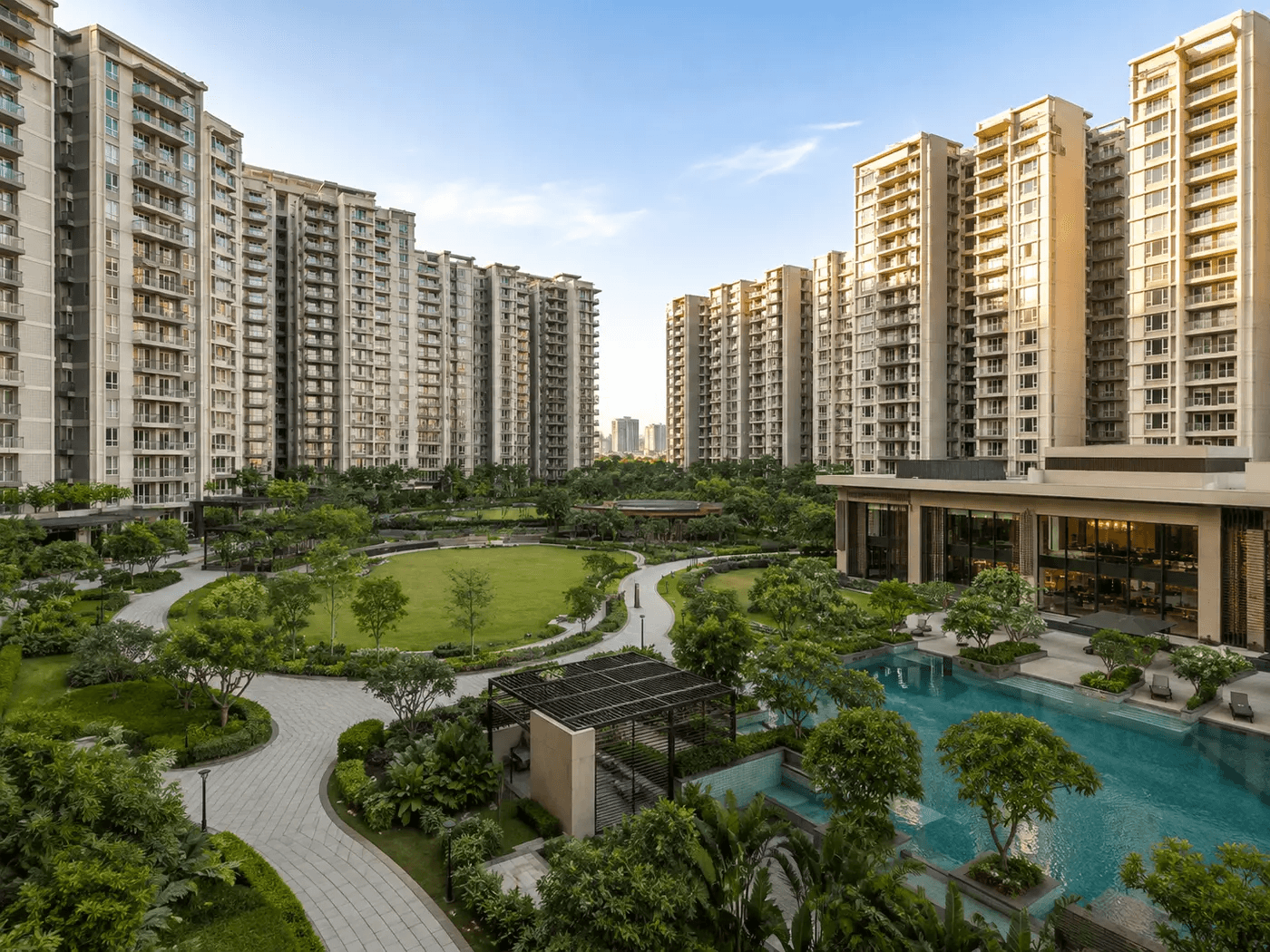 Residential project along Dwarka Expressway