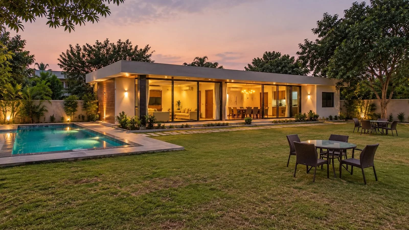 2.5-acre farmhouse at Raiseena — illustrative photograph