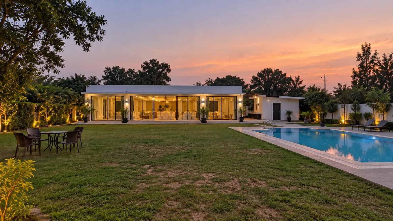 2,420 sq yd farmhouse at Vatika Westin Sohna Resort — illustrative photograph